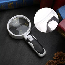 Load image into Gallery viewer, 20X Optical Magnifying Glass With LED Light