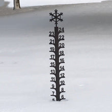 Load image into Gallery viewer, Snowflake/Snowmobile 24&quot; Custom Snow Gauge