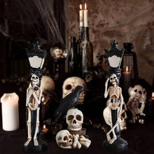 Load image into Gallery viewer, Resin Skeleton Decoration Light &amp; Skull Crow Light