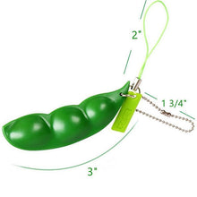 Load image into Gallery viewer, Infinite Squeeze Pea Expression Keychain