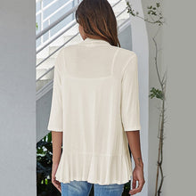 Load image into Gallery viewer, Ruffled Cardigan