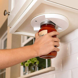 Jar Opener Multi-function Cap Opener Under Cabinet
