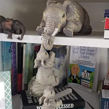 Load image into Gallery viewer, A Playful Mother And Babies Elephants
