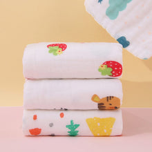 Load image into Gallery viewer, Baby Cartoon cotton gauze towel