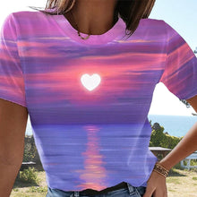 Load image into Gallery viewer, Women&#39;s Casual Weekend 3D Printed Painting T-shirt