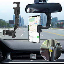 Load image into Gallery viewer, Multifunctional Rearview Mirror Phone Holder