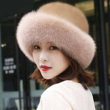 Load image into Gallery viewer, Winter Fashion Faux Fur Hat