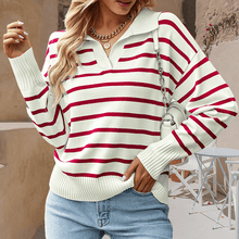 Load image into Gallery viewer, Striped Soft Sweater
