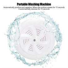 Load image into Gallery viewer, Portable Ultrasonic Turbo Washing Machine