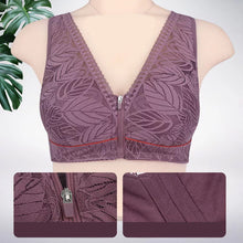 Load image into Gallery viewer, Front Zipper Lace Underwear