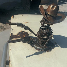 Load image into Gallery viewer, 💀Cowboy Skull Gunslinger Hood Ornament💀