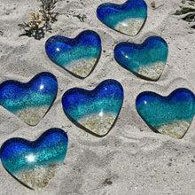 Load image into Gallery viewer, 🌊Glass Beach Pocket Heart💙