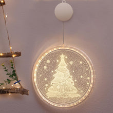 Load image into Gallery viewer, 3D Christmas Hanging Lamp