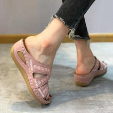 Load image into Gallery viewer, Premium Thick Platform Large Size Slipper Sandals