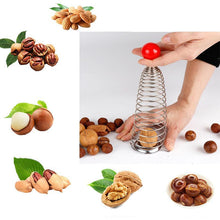 Load image into Gallery viewer, Metal Spring Walnut Shell Opener