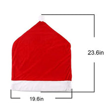 Load image into Gallery viewer, Christmas Chair Cover Decoration