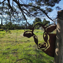 Load image into Gallery viewer, Outdoor Garden Farm Peeping Goat Metal Artwork Indoor Decoration