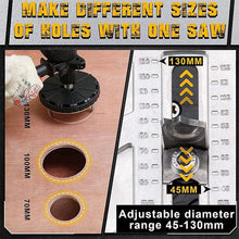 Load image into Gallery viewer, Adjustable Punching Saw