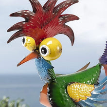 Load image into Gallery viewer, Funny garden rooster statue