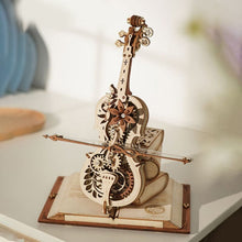 Load image into Gallery viewer, Valentine&#39;s Day Pre-Sale 50% OFF- Wooden Assembled Cello Music Box