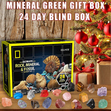 Load image into Gallery viewer, Christmas Mineral Advent Calendar