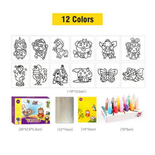 Load image into Gallery viewer, DIY Drawing Toys Cartoon Glue Tempera Painting