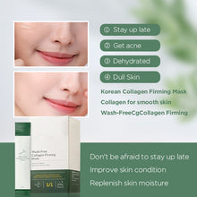 Load image into Gallery viewer, Korean Leave-in Collagen Firming Mask