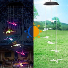 Load image into Gallery viewer, Solar-Powered Dragonfly Lights