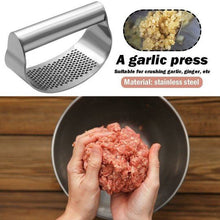 Load image into Gallery viewer, Stainless Steel Garlic Presser