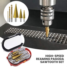 Load image into Gallery viewer, High-speed Reaming Pagoda Sawtooth Set (6pcs)
