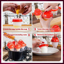 Load image into Gallery viewer, 6 Pcs Hard Boiled Egg Cooker