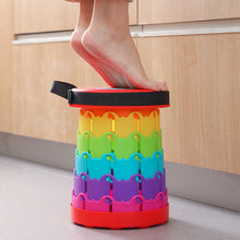 Load image into Gallery viewer, RETRACTABLE FOLDING STOOL