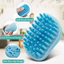 Load image into Gallery viewer, 💦Soft Silicone Pet Shampoo Massage Dispenser Shower Brush💦
