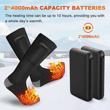 Load image into Gallery viewer, Rechargeable Electric Heated Socks
