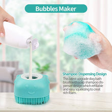 Load image into Gallery viewer, 💦Soft Silicone Pet Shampoo Massage Dispenser Shower Brush💦