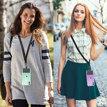 Load image into Gallery viewer, Universal Crossbody Nylon Patch Phone Lanyards