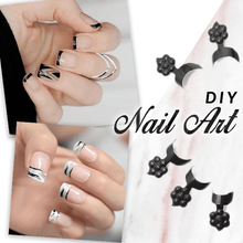 Load image into Gallery viewer, Glue-On French Manicure Nails Kit (100 pcs)