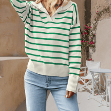 Load image into Gallery viewer, Striped Soft Sweater