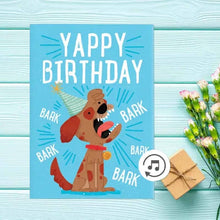 Load image into Gallery viewer, BARKING BIRTHDAY 🐶🔊 - JOKER GREETING PRANK CARD