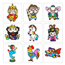 Load image into Gallery viewer, DIY Drawing Toys Cartoon Glue Tempera Painting