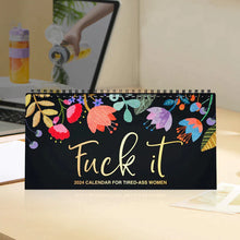 Load image into Gallery viewer, 2024 Calendar For Tired-Ass Women