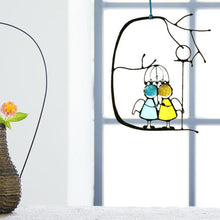 Load image into Gallery viewer, Suncatcher Stained Glass Art Window Hangings