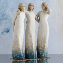 Load image into Gallery viewer, By My Side, Hand-Painted Art Ornament