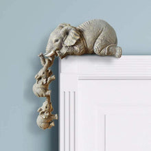 Load image into Gallery viewer, A Playful Mother And Babies Elephants