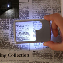 Load image into Gallery viewer, LED Card Type Magnifier for Reading