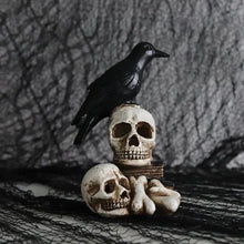 Load image into Gallery viewer, Resin Skeleton Decoration Light &amp; Skull Crow Light