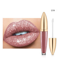 Load image into Gallery viewer, (🎄Christmas sale -50% OFF) Diamond Lip Gloss Matte To Glitter Liquid Lipstick Waterproof