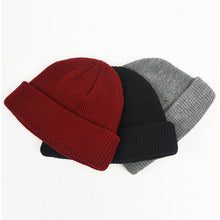 Load image into Gallery viewer, Warm wool knitted hat