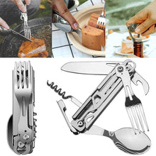 Load image into Gallery viewer, 5 in 1 Multifunctional Camping Utensil Set