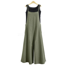 Load image into Gallery viewer, Summer Ladies Casual Loose Solid Tank Jumpsuit